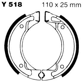 BREMSBACKEN EBC Y518