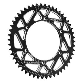 Corona Voca Racing 420 50 denti alu nero per Aprilia Sx 50cc
