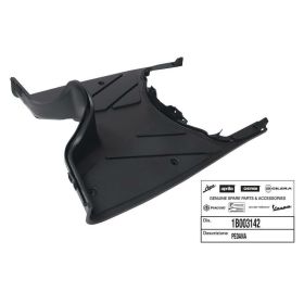 Pedana nera PIAGGIO per Aprilia Typhoon 50/SR 50 Motard