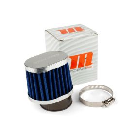 Filtre à air décalé MOTOFORCE RACING D.50 PWK/VHST 19-30 bleu alu