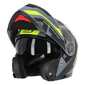 Modular Helm ACERBIS REDERWEL Grau Gelb Größe XS