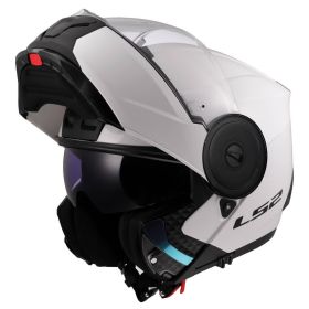 Casque Modulable LS2 FF902 SCOPE II Solid Blanc Brillant