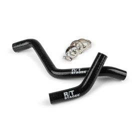 Tubi radiatore nero Stage6 R/T per derbi euro 3/euro 4