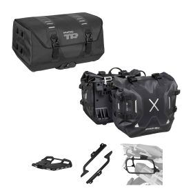 SHAD Komplettset TR50 schwarz und TR30 schwarz für CFMOTO 450 MT