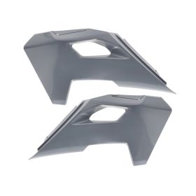 Gray ACERBIS radiator side panels for HUSQVARNA