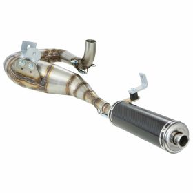 Non-homologated racing exhaust SIP Performance 2.0 in steel with carbon silencer