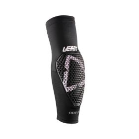 LEATT ReaFlex Motorrad Ellbogenschützer Schwarz Weiß CE-Zertifizierung