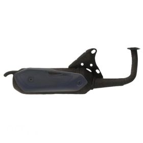 Marmitta SILENT PRO BLACK per MBK Nitro Booster YAMAHA Aerox BWS 100 cc