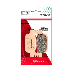 BREMBO XS 07064XS Sintered Rear Brake Pads Pair