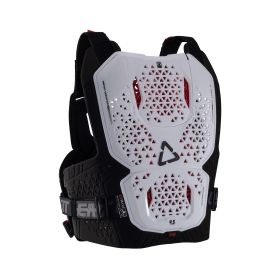 Pettorina moto LEATT 4.5 Evo bianco nero certificazione CE