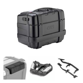 GIVI TREKKER 46L Black Top Case Kit for KTM