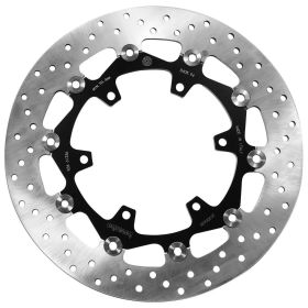 Disque de frein flottant BREMBO 78B40894 série or D.320 épaisseur 4,5 mm 6 trous YAMAHA