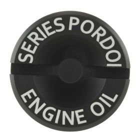 SIP SERIE PORDOI Motoröl-Einfüllschraube schwarz eloxiert für Vespa GTS Super