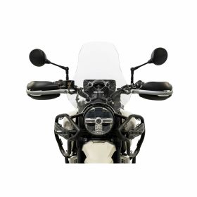 ISOTTA Mittel Windschild Transparent 420x350 Halterungen enthalten ROYAL ENFIELD Himalayan