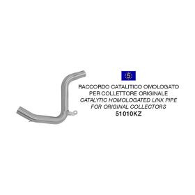 ARROW catalytic exhaust connector approved for KTM