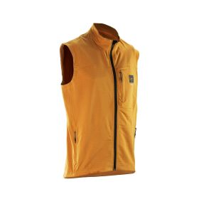 Gilet termico MTB LEATT Thermaflow 5.0 giallo lager antivento e resistente acqua