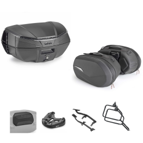 GIVI V49 AIR Topcase-Kit ST609+ rauchschwarz 49/25L für BMW