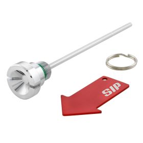 SIP Chrome Engine Oil Fill Screw for Vespa Primavera/Sprint