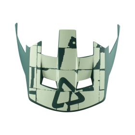 Frontino casco MTB LEATT verde edera per casco All-Mountain 4.0 V22