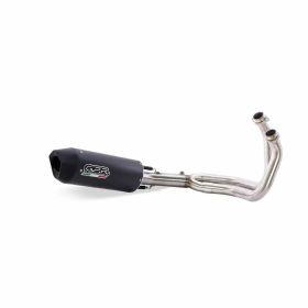 Échappement Racing GPR complet Furore Black db-killer amovible pour Honda Cbr 650 R Euro5