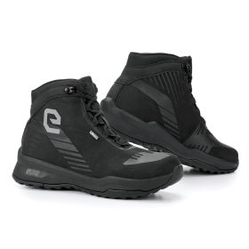 Scarpe moto da donna ELEVEIT Town Wp lady road nere impermeabili