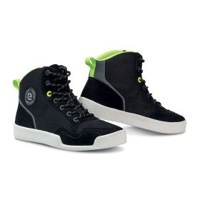 Bottes de moto ventilées ELEVEIT Force Airtech noires