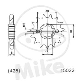 PIGNON ESJOT 50-15022-13