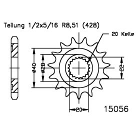 PIGNONE ESJOT 50-15056-14 428 Z14