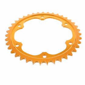 Corona ESJOT 39 denti passo 525 arancio alluminio per Ktm