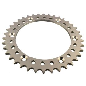 ESJOT Crown 38 Teeth Pitch 520 Silver Aluminum 51-32043-38