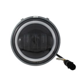 EVOK Iron Complete LED Front Headlight with Voltage Converter