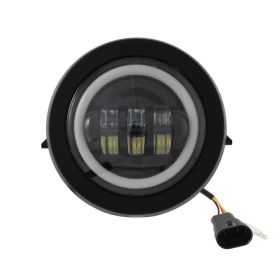 Komplettes LED-Frontscheinwerfer EVOK Iron mit Spannungswandler