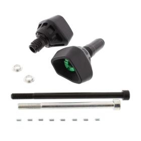 EVOTECH Grün Rahmen Schutz Kit für Kawasaki NINJA 650