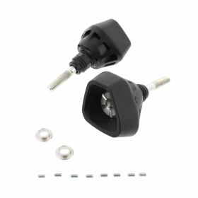 Kit tamponi paratelaio EVOTECH argento per Suzuki GSX-S