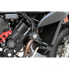 Kit tamponi paratelaio EVOTECH argento per Mv Agusta BRUTALE