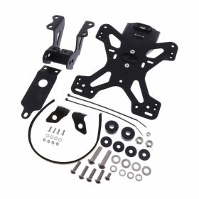 Portatarga EVOTECH nero ESTR-0217 per Yamaha MT-07