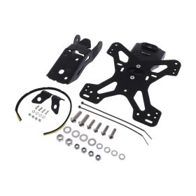 Portatarga EVOTECH nero ESTR-0417 per Kawasaki Z