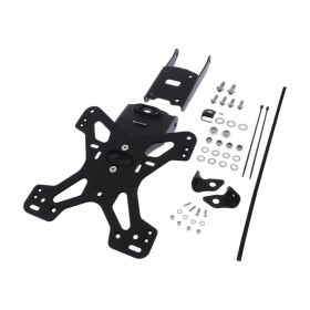 Portatarga EVOTECH nero ESTR-0420 per Kawasaki