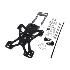 Portatarga EVOTECH nero ESTR-0421 per Kawasaki Z