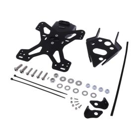 Portatarga EVOTECH nero ESTR-0750 per Triumph STREET TRIPLE 765 RS ABS