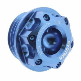 EVOTECH Aluminium-Ölverschluss 20x2,5mm blau