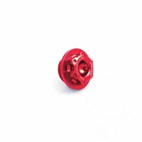 Tappo olio EVOTECH alluminio 25x1,5mm rosso