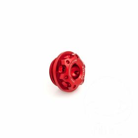 Tappo olio EVOTECH alluminio 26x3mm rosso