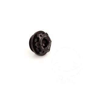 EVOTECH Aluminium-Ölverschluss 26x3mm Schwarz