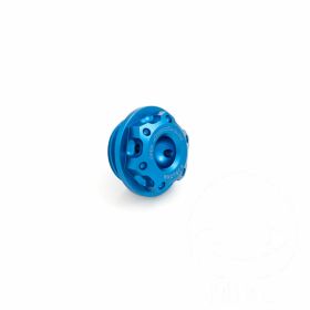 Tappo olio EVOTECH alluminio 26x3mm blu