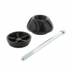 EVOTECH black rear wheel axle sliders for BMW R 1200