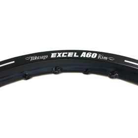 Cerchione EXCEL 1,6x21 nero 36 fori nero in alluminio