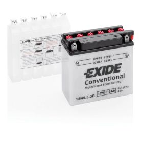 Exide Bike Conventional Battery 12V 6Ah 45A
