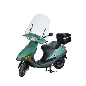Parabrezza scooter FABBRI top alto 615x550mm con finiture verniciate
