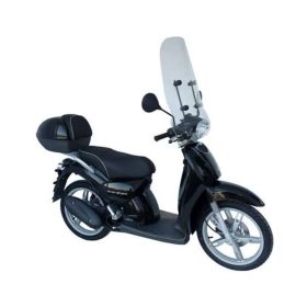 Parabrezza scooter FABBRI top alto 630x595mm con finiture verniciate